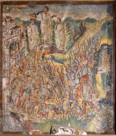 Moses on Mount Sinai by Italian School