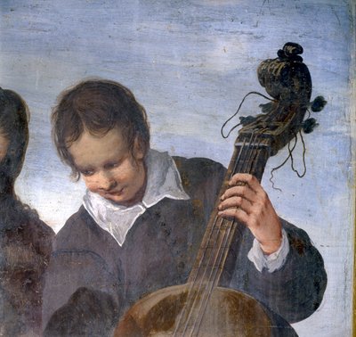 Musician (detail) by Italian School