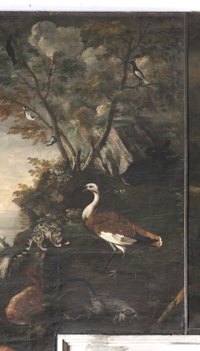 Myth of Orpheus: Cats, Hares, Birds by Italian School
