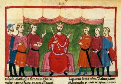 Payment of Fine to Gonfaloniere of Justice by Italian School