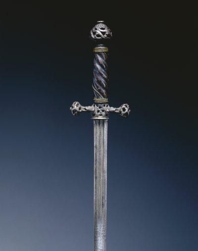 Pillow Sword, c.1650 by Italian School
