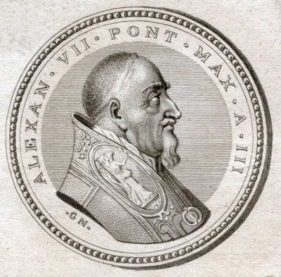 Pope Alexander VII by Italian School