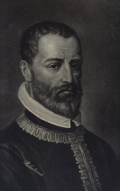 Portrait of Giovanni Pierluigi da Palestrina by Italian School