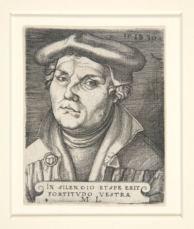 Portrait of Martin Luther by Italian School