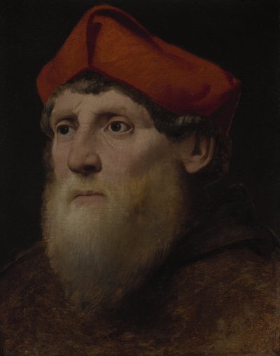 Portrait of a Bearded Prelate by Italian School