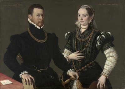 Portrait of a Couple by Italian School