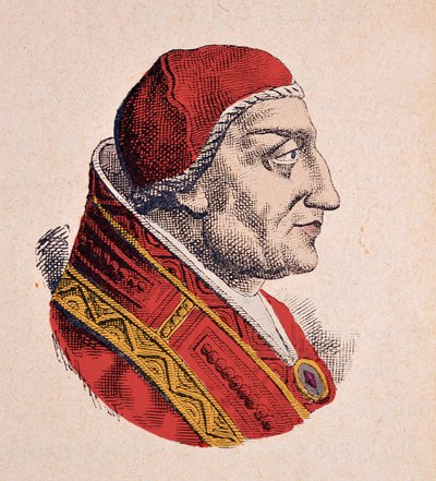 Portrait of Pope Clement IV by Italian School