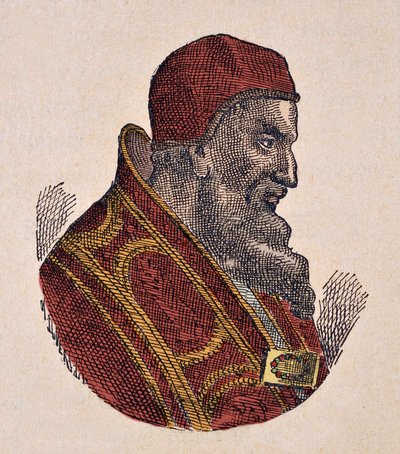 Portrait of Pope John IV by Italian School