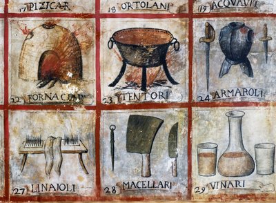Symbols of Orvieto art by Italian School