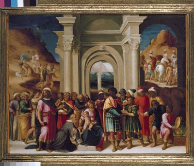 The Adoration of the Magi by Italian School