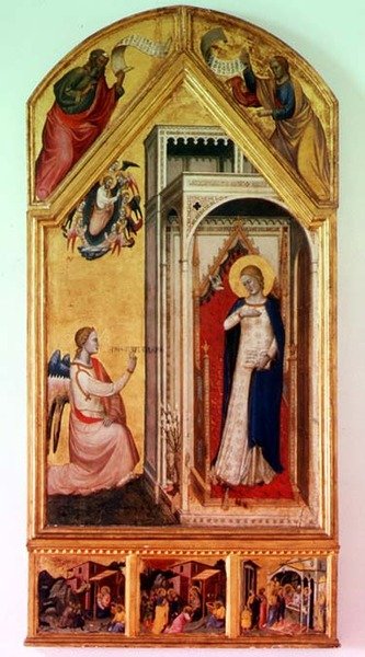 The Annunciation by Italian School