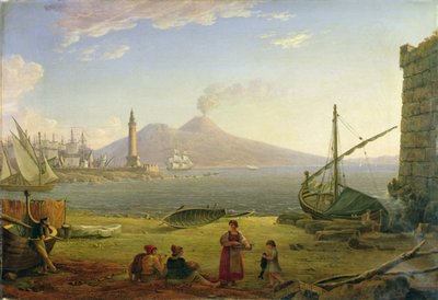 The Bay of Naples by Italian School