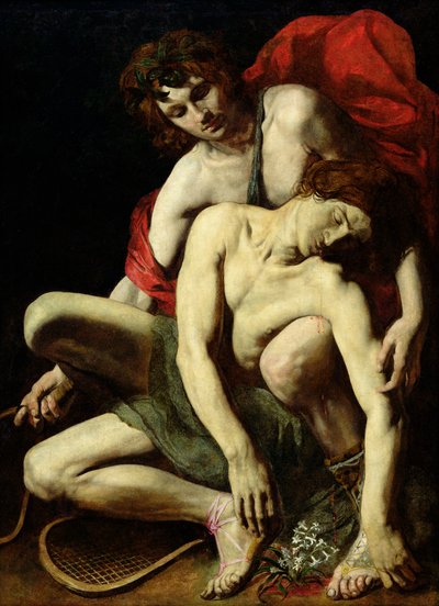 The Death of Hyacinthus by Italian School