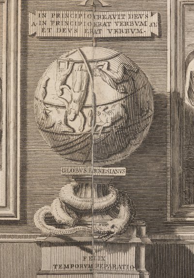 The Farnese Globe from Demonstratio by Italian School