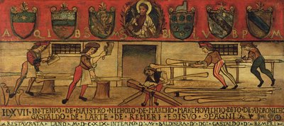 The Oar Makers by Italian School