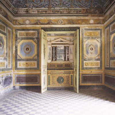 The hall of mirrors by Italian School