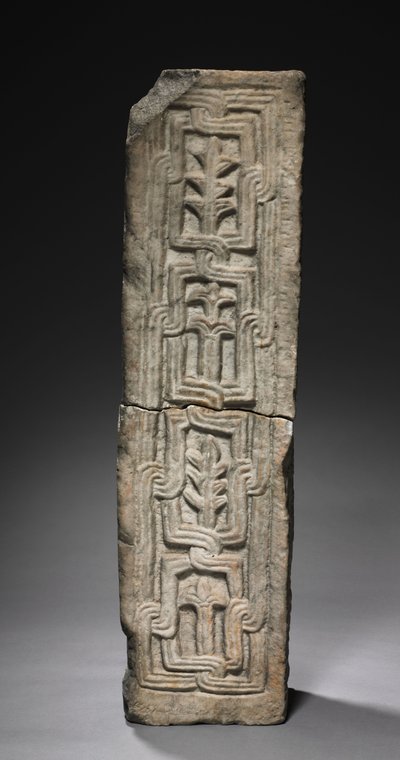 Transenna Post, Lombardic, 700s-800s by Italian School