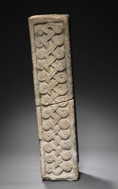Transenna Post, Lombardic, 700s-800s by Italian School