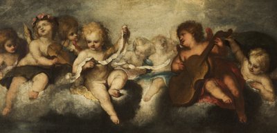 Music-Making Angels by Italian School Italian School
