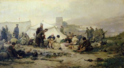 Dressing Station by Ivan Alexeyevich Vladimirov
