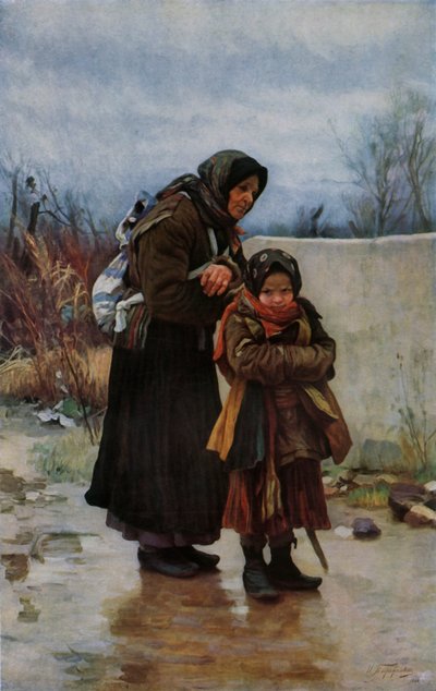 Grandmother and Grandchild, 1880s, 1965 by Ivan Ivanovic Tvoroznikov