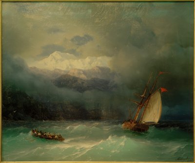 I.K.Aivazovsky, Stormy Sea by Ivan Konstantinovich Aivazovsky