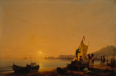 The Bay of Naples, 1844 by Ivan Konstantinovich Aivazovsky