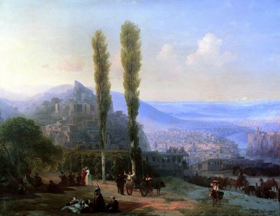 View of Tiflis by Ivan Konstantinovich Aivazovsky