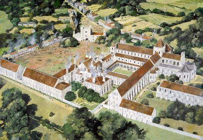 Battle Abbey, 16th century by Ivan Lapper