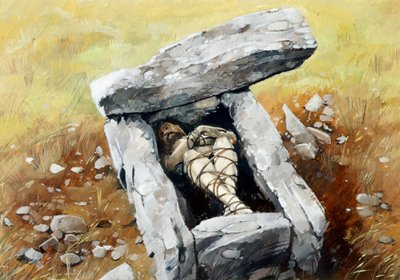 Cist, Bronze Age by Ivan Lapper