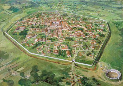 Silchester Roman City Walls by Ivan Lapper