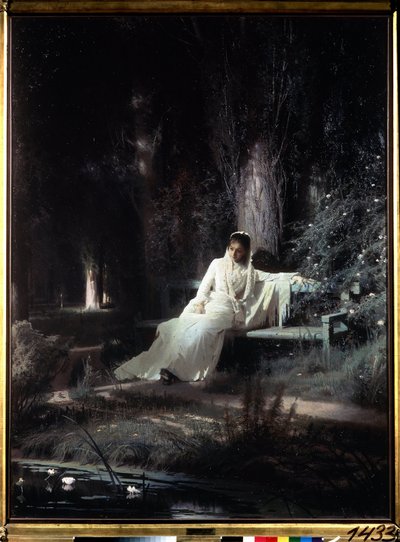 Moonlit Night by Ivan Nikolaevich Kramskoy