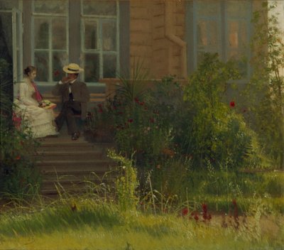 Artists Dacha at Siverskaya by Ivan Nikolaevich Kramskoy