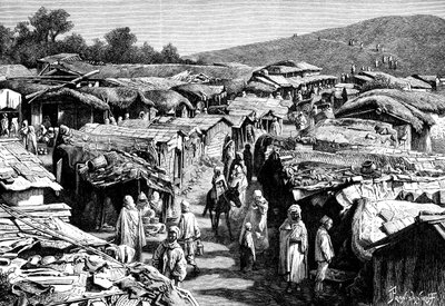 The Beni-Ramasses Quarter, Constantine, Algeria, 1895 by Ivan Pranishnikoff