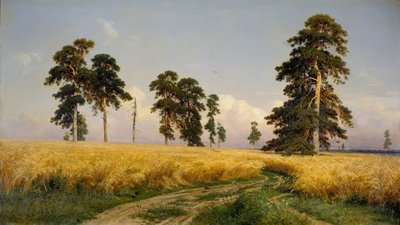Rye by Ivan Ivanovich Shishkin
