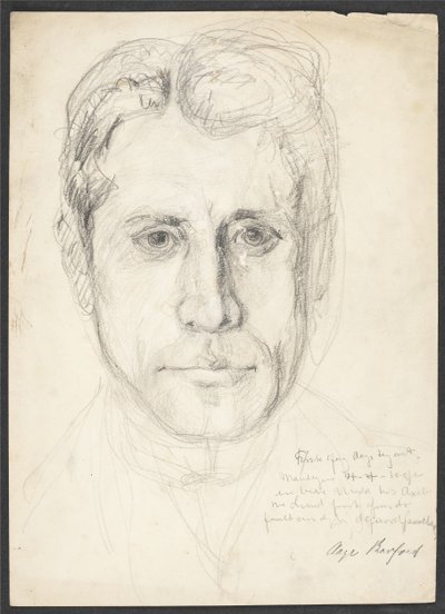 Portrait of Aage Barfoed by J.A. Jerichau