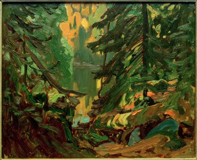 Near Montreal Lake, Algoma by J.E.H. MacDonald