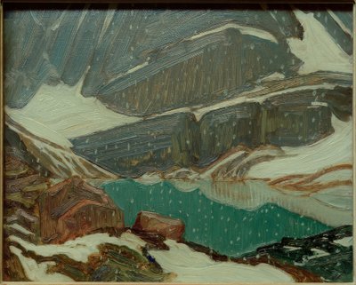 Snow at Lake Oesa by J.E.H. MacDonald