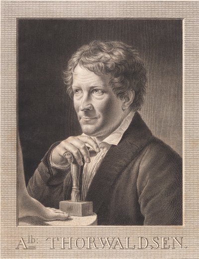 Alb. Thorwaldsen by J.F. Clemens