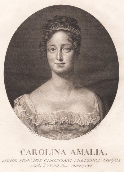 Caroline Amalie by J.F. Clemens