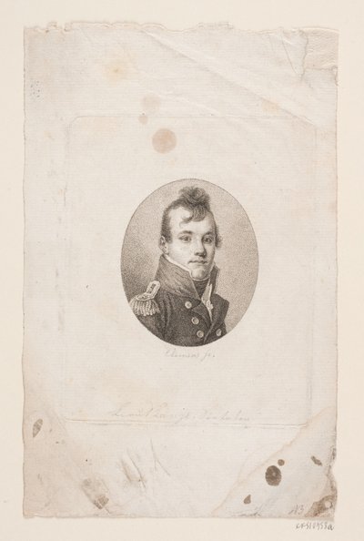 Lieutenant Ole Christian Lange by J.F. Clemens