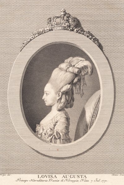 Princess Louisa Augusta by J.F. Clemens