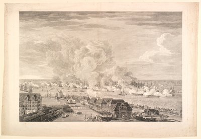 The Battle of Copenhagen, April 2, 1801 by J.F. Clemens