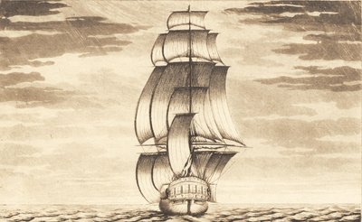 Suite of Ships. Frigate by J.F. Clemens