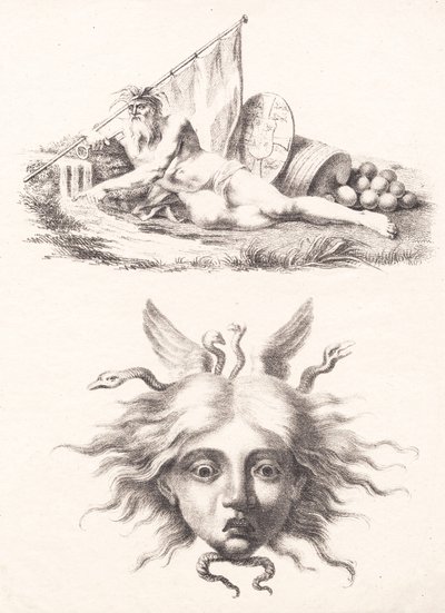 Øresund. Medusa Head by J.F. Clemens