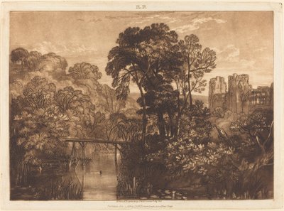 Berry Pomeroy Castle by Joseph Mallord William Turner