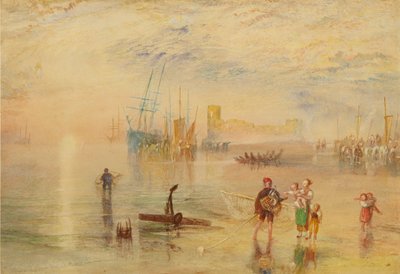 Flint Castle, North Wales by Joseph Mallord William Turner