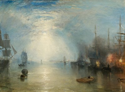 Keelmen Heaving in Coals by Moonlight, 1835 by Joseph Mallord William Turner