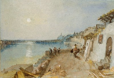 Rietz, near Saumur, c1830 by Joseph Mallord William Turner