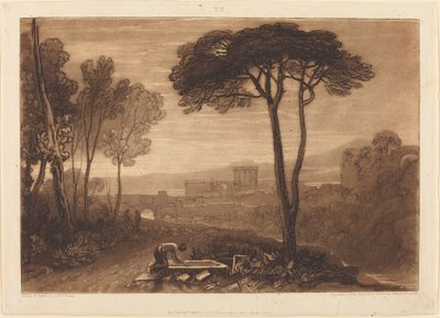Scene in the Campagna by Joseph Mallord William Turner